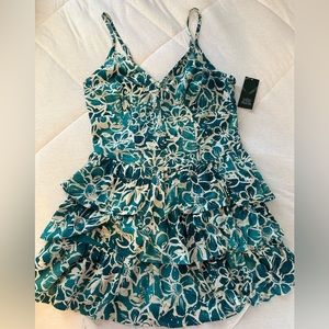 Light blue mini dress, never worn with tags !